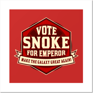 VOTE SNOKE Posters and Art